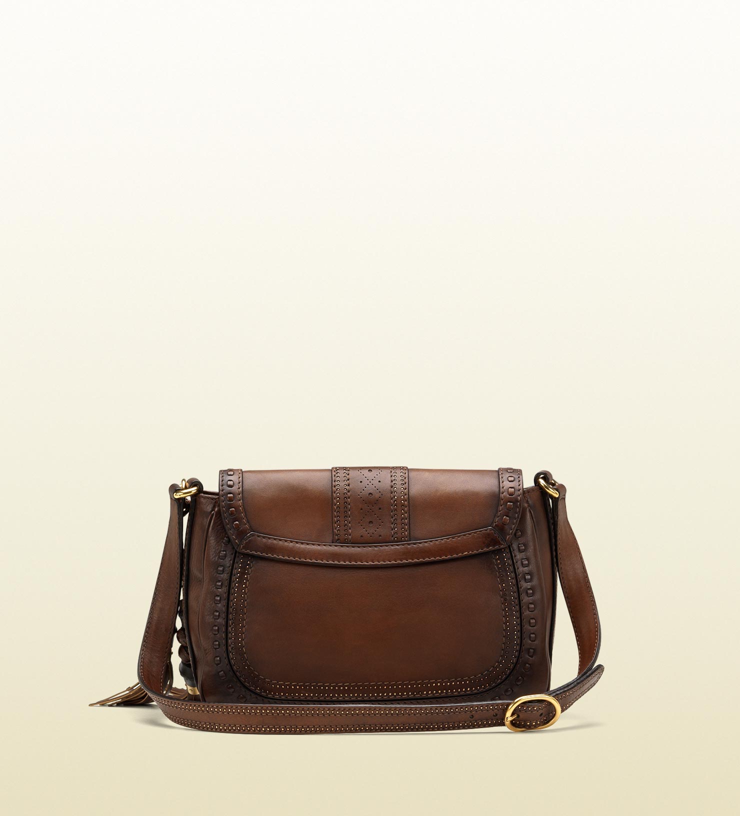 Gucci Snaffle Bit Medium Shoulder Bag in Brown | Lyst