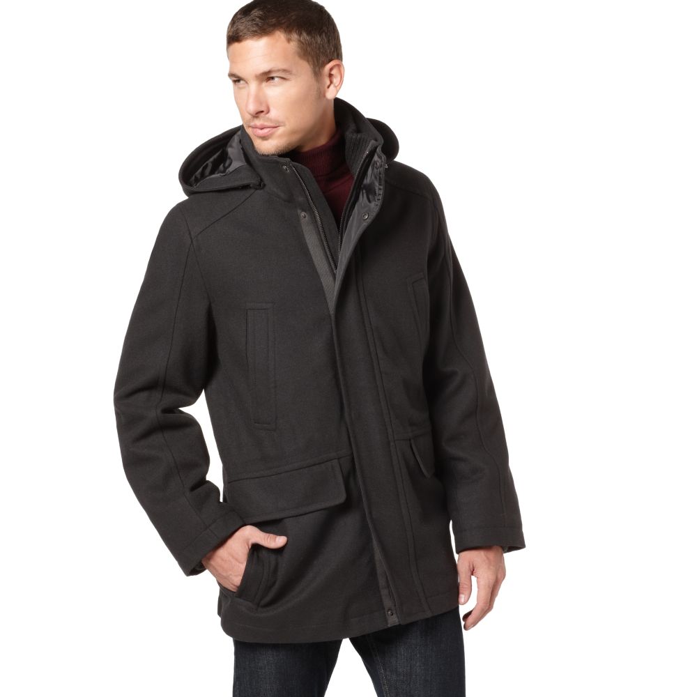 tommy jeans hooded coat