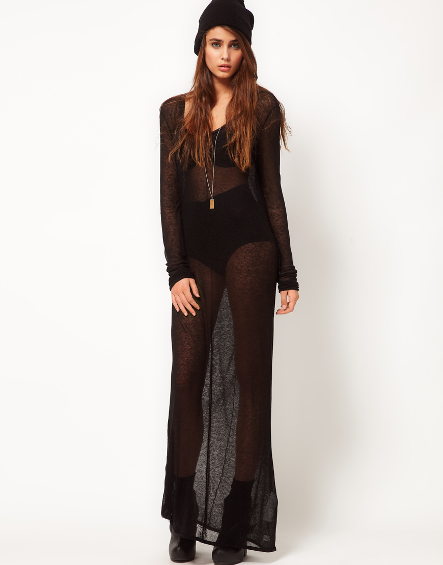 sheer maxi