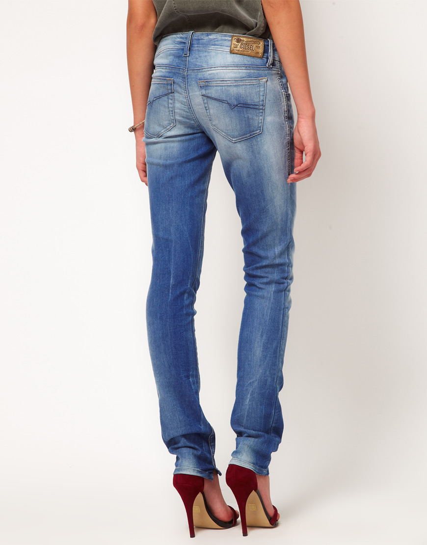 diesel grupee skinny jeans