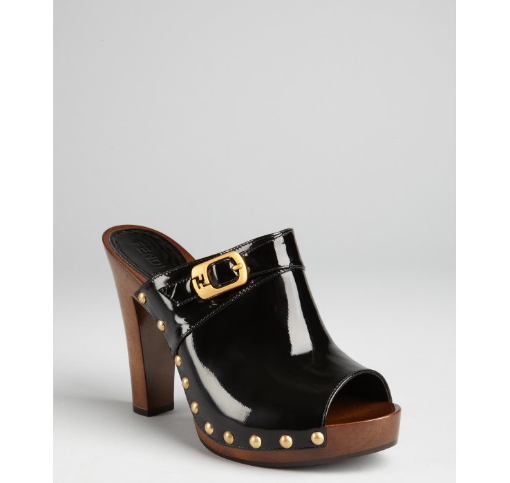 fendi clogs sale