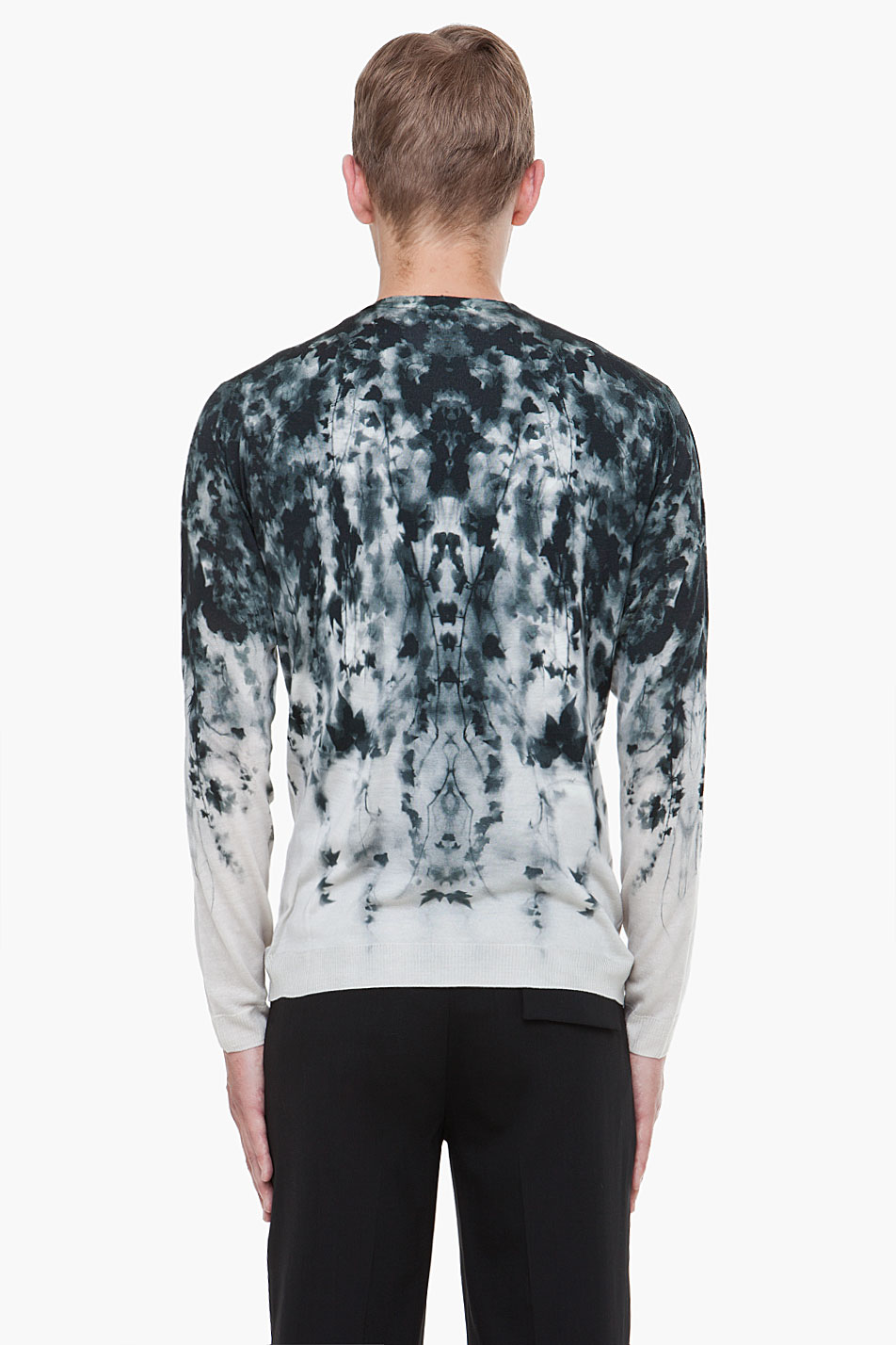 Lyst Alexander Mcqueen All Over Printed Cardigan in Gray for Men