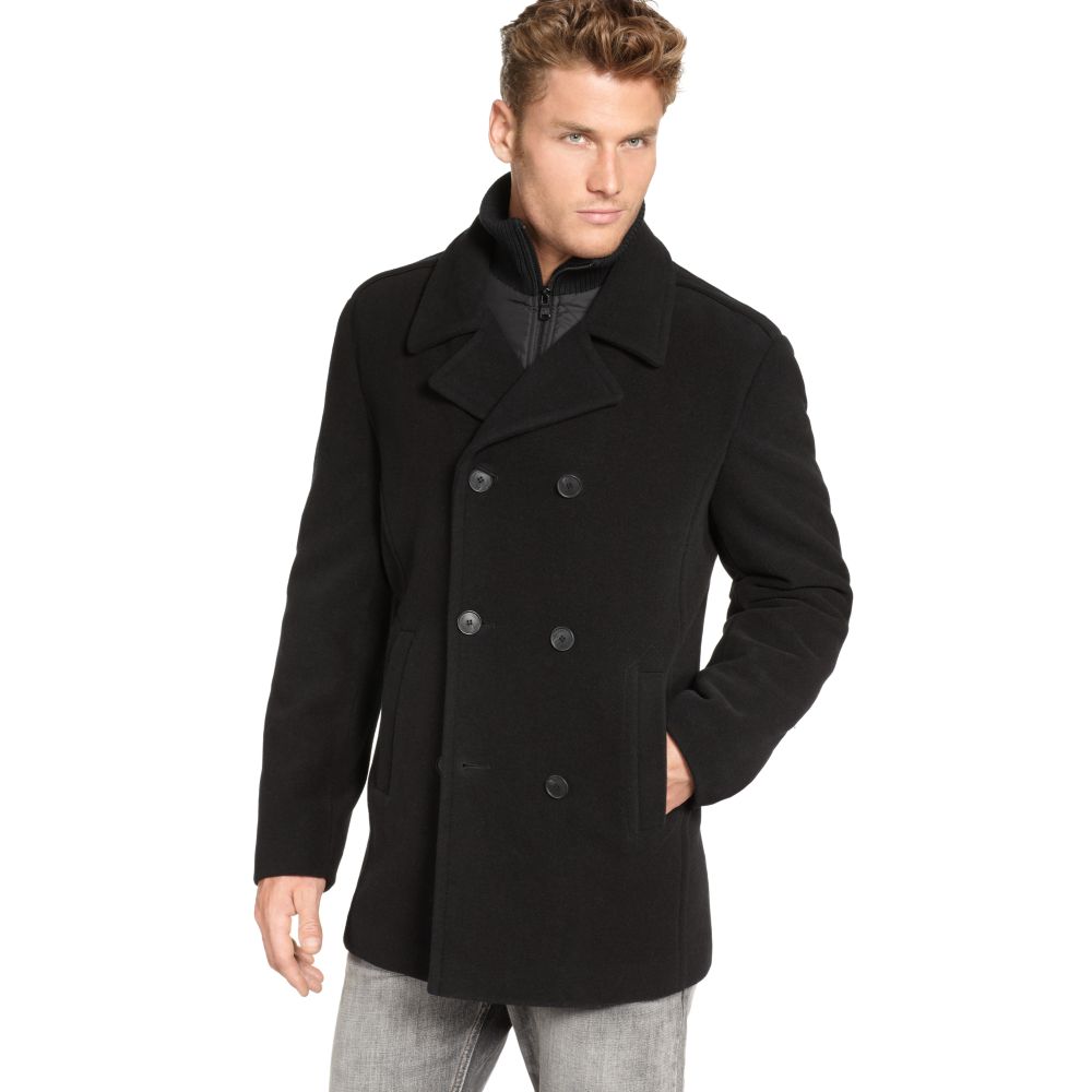 anne klein pea coat