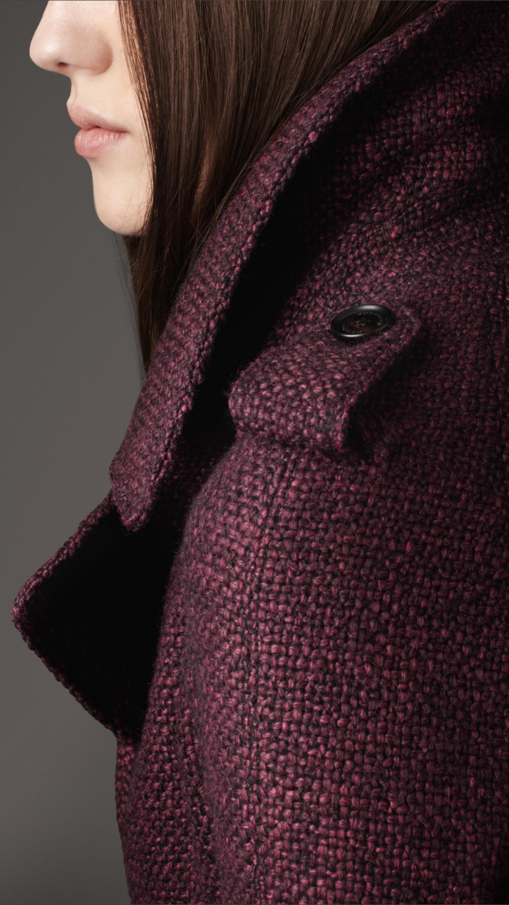 burberry tweed coat