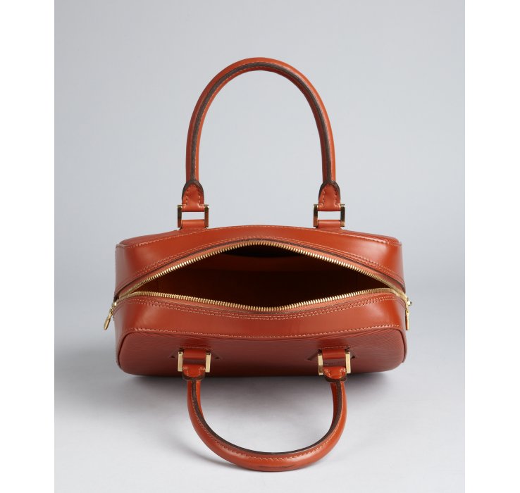 Lyst - Louis Vuitton Brown Epi Leather Sablon Tote Bag in Brown