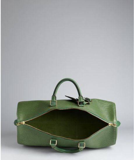 Louis Vuitton Green Epi Leather Keepall 50 Bag in Green | Lyst