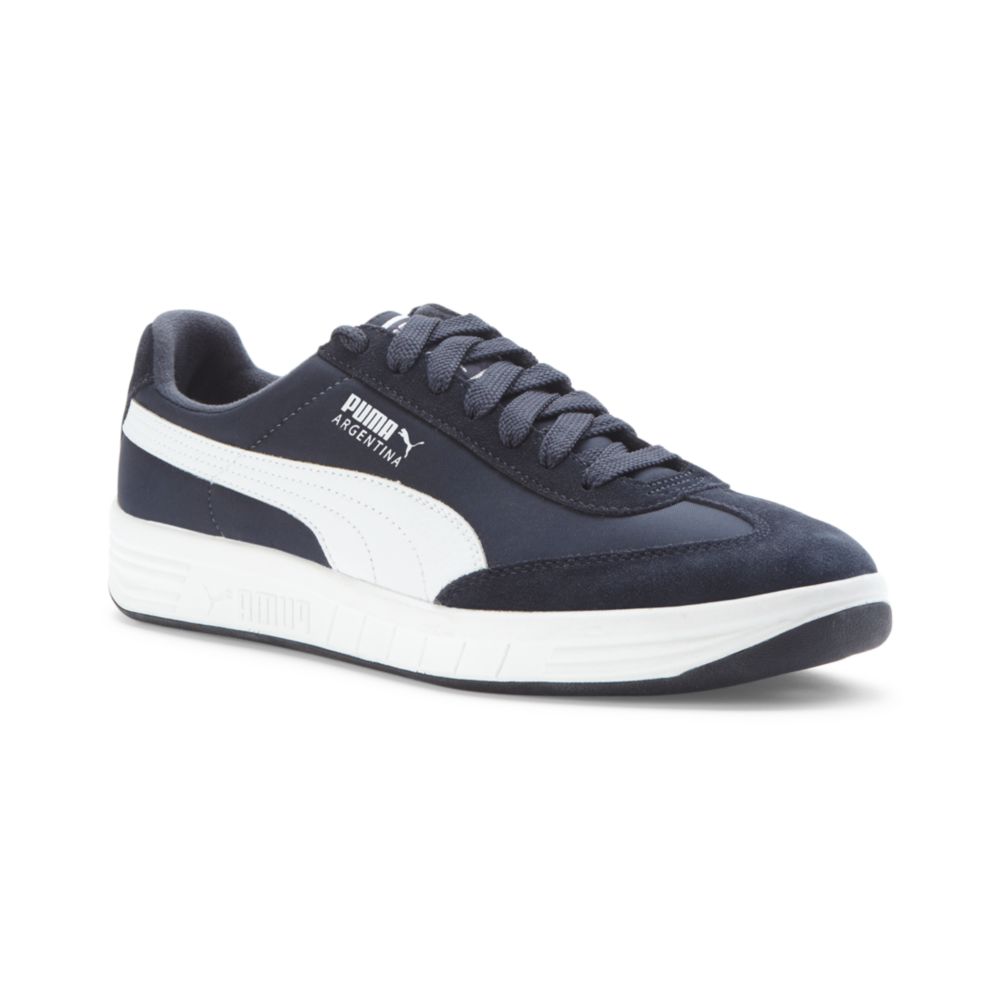 Puma Argentina Nylon Sneakers in Blue for Men (new navy/white) | Lyst