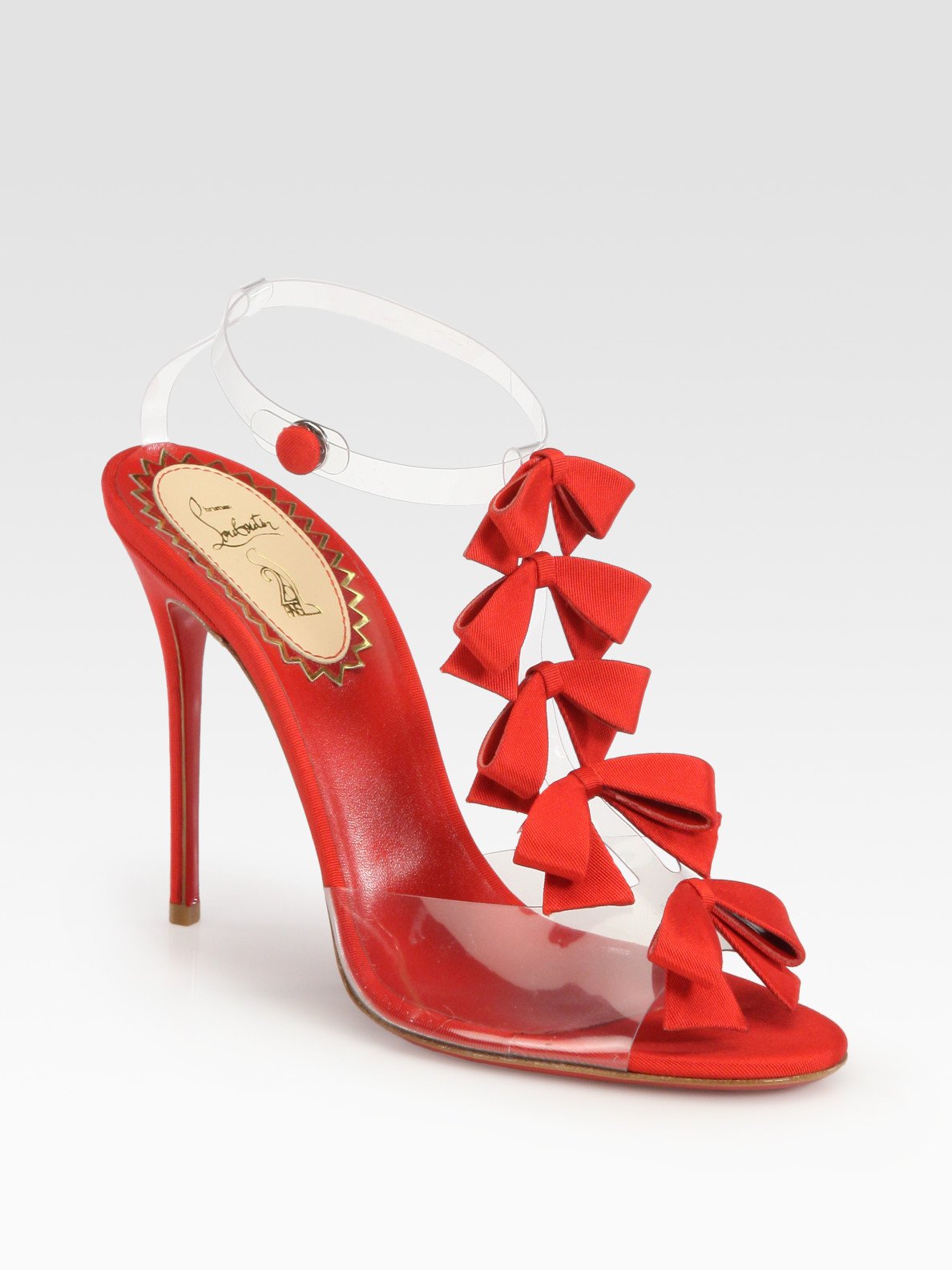 Artesur ? christian louboutin grosgrain sandals  