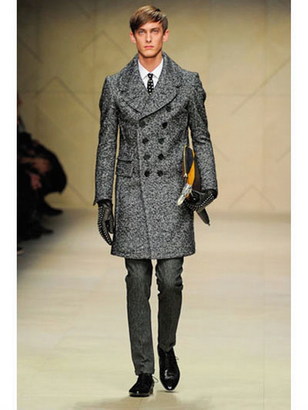 burberry herringbone coat