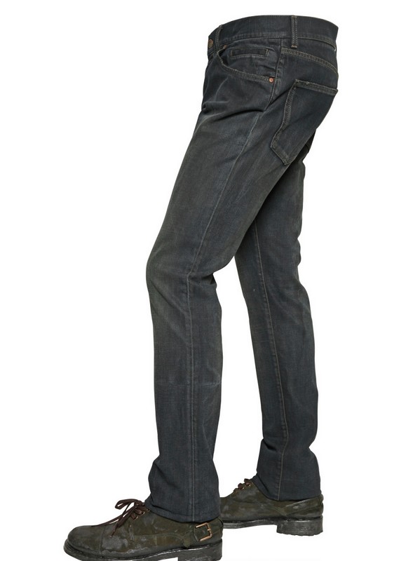 \u0026 Gabbana Washed Denim 14 Gold Jeans 