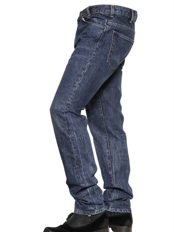 Dolce & Gabbana High Rise Regular Fit Denim Jeans in Blue for Men - Lyst