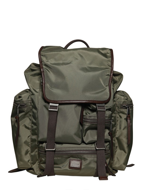 multi pouch backpack