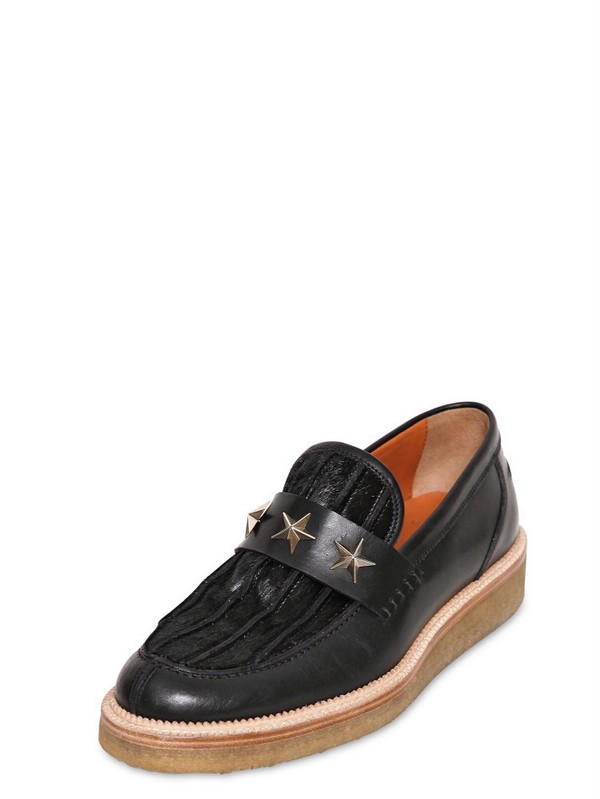givenchy studded loafer