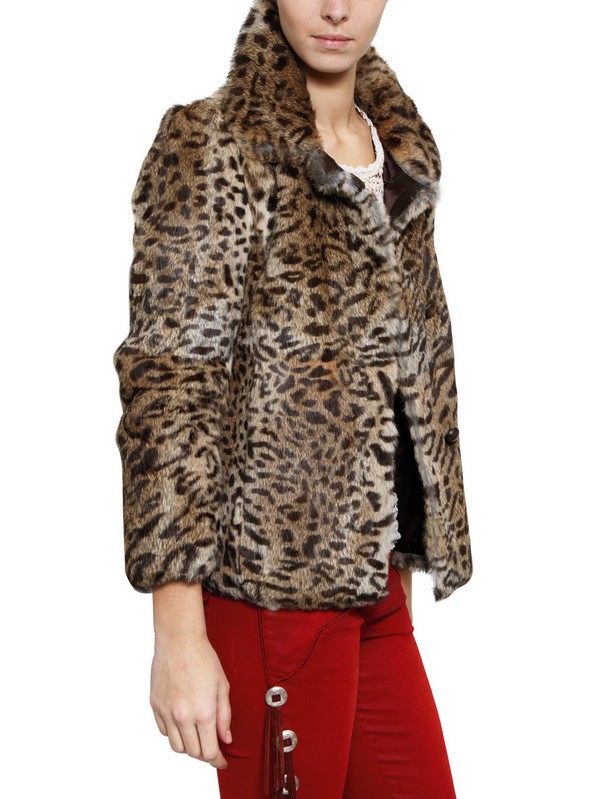 Isabel marant leopard coat Outlet