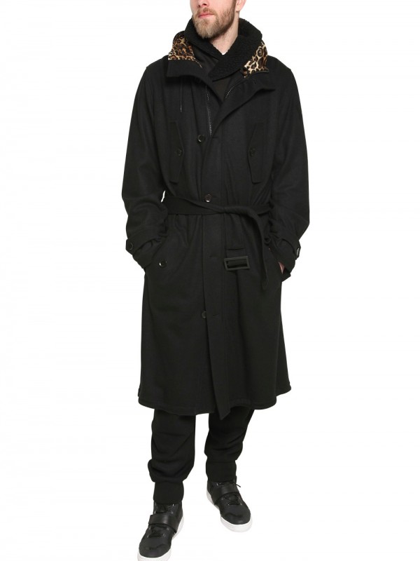 Y3 long coat clearance