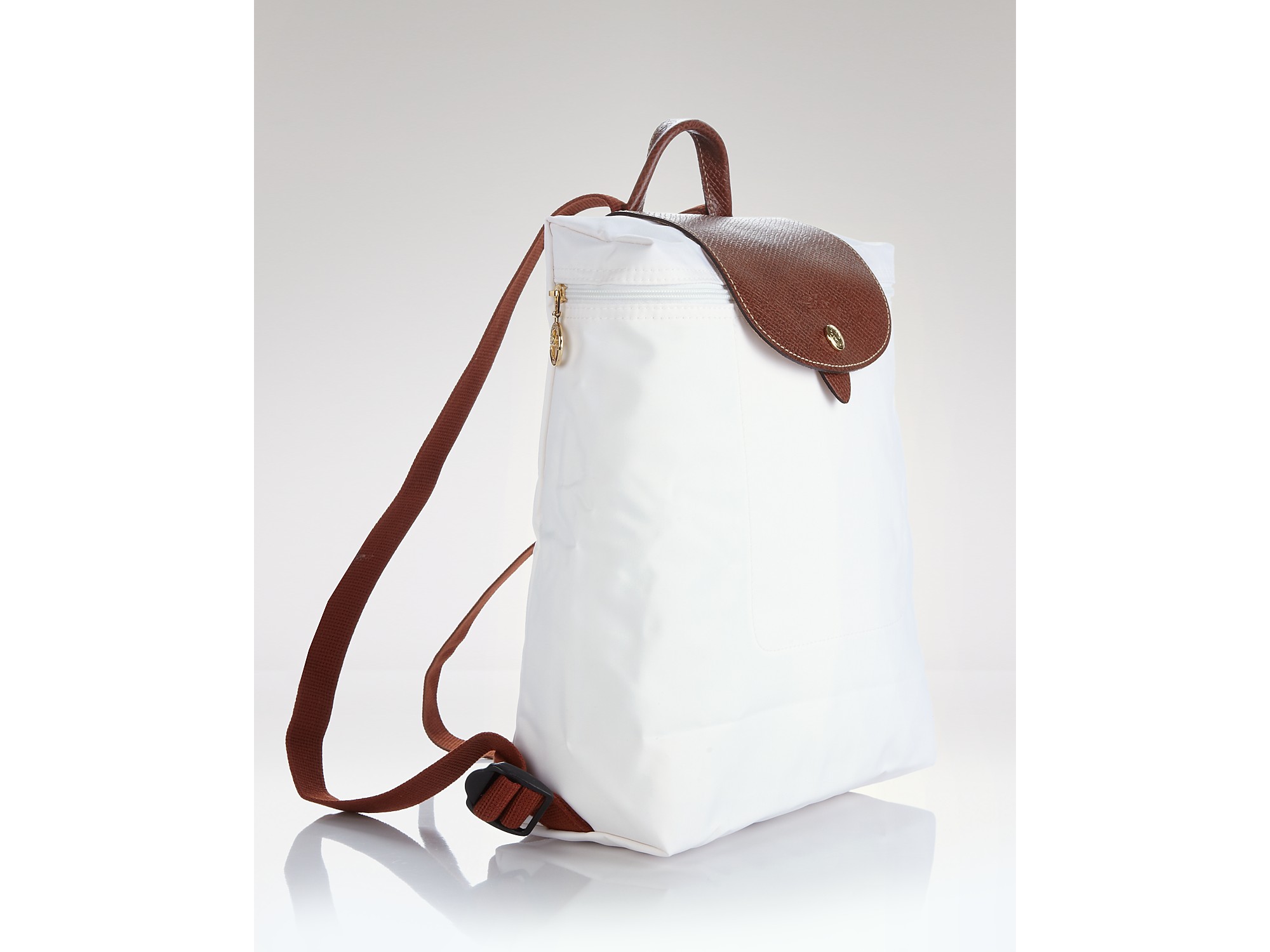 longchamp backpack white