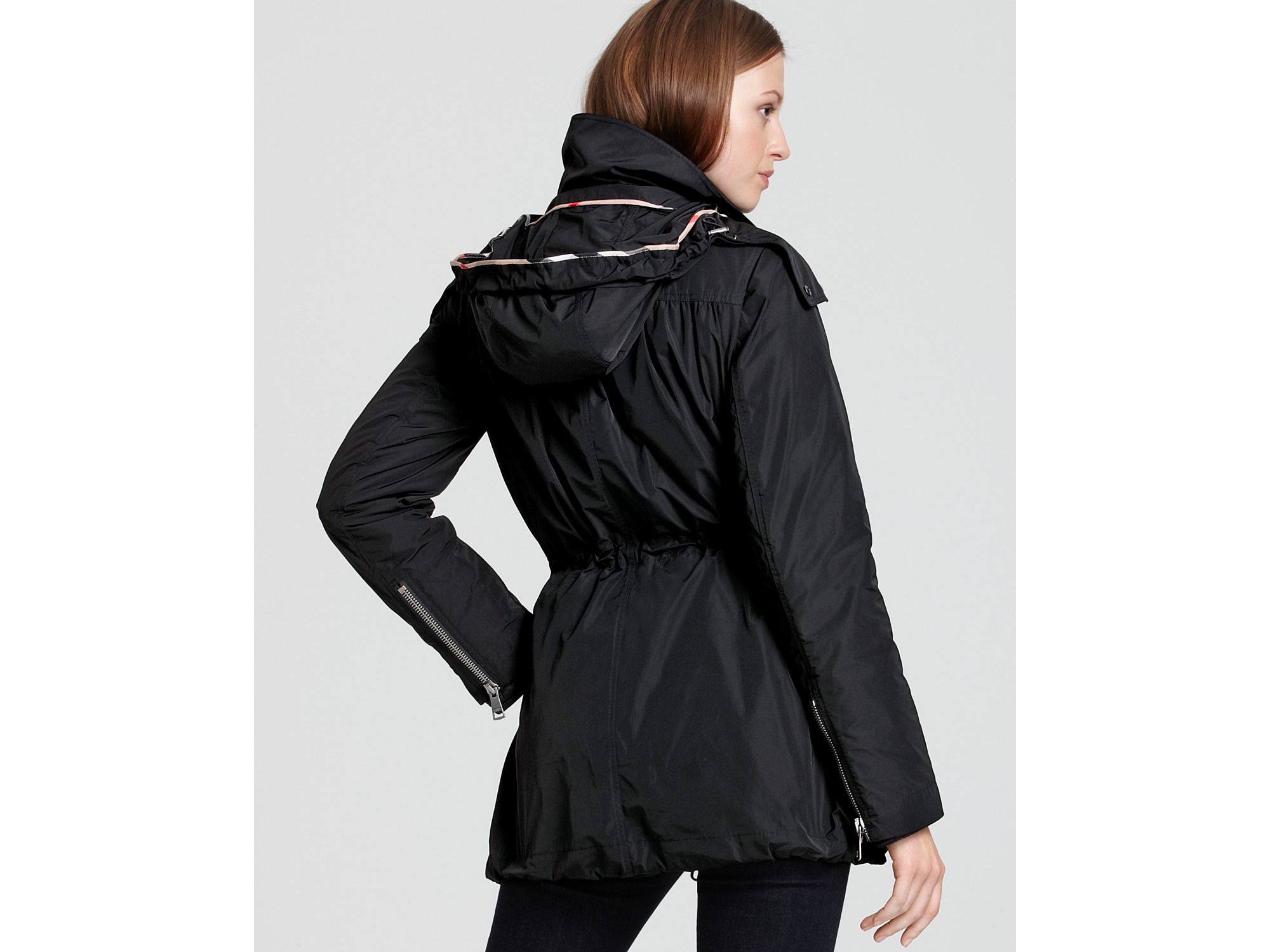 lyst burberry brit 3in1 packable jacket in black lyst burberry brit 3in1 packable jacket in black