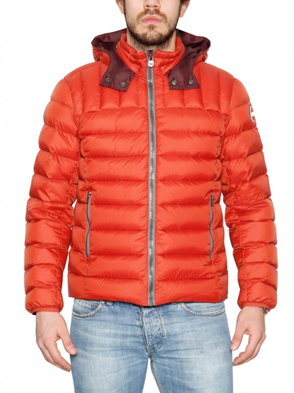 Colmar Nylon Ultra Light Water Resistant Jacket in Orange for Men - Lyst