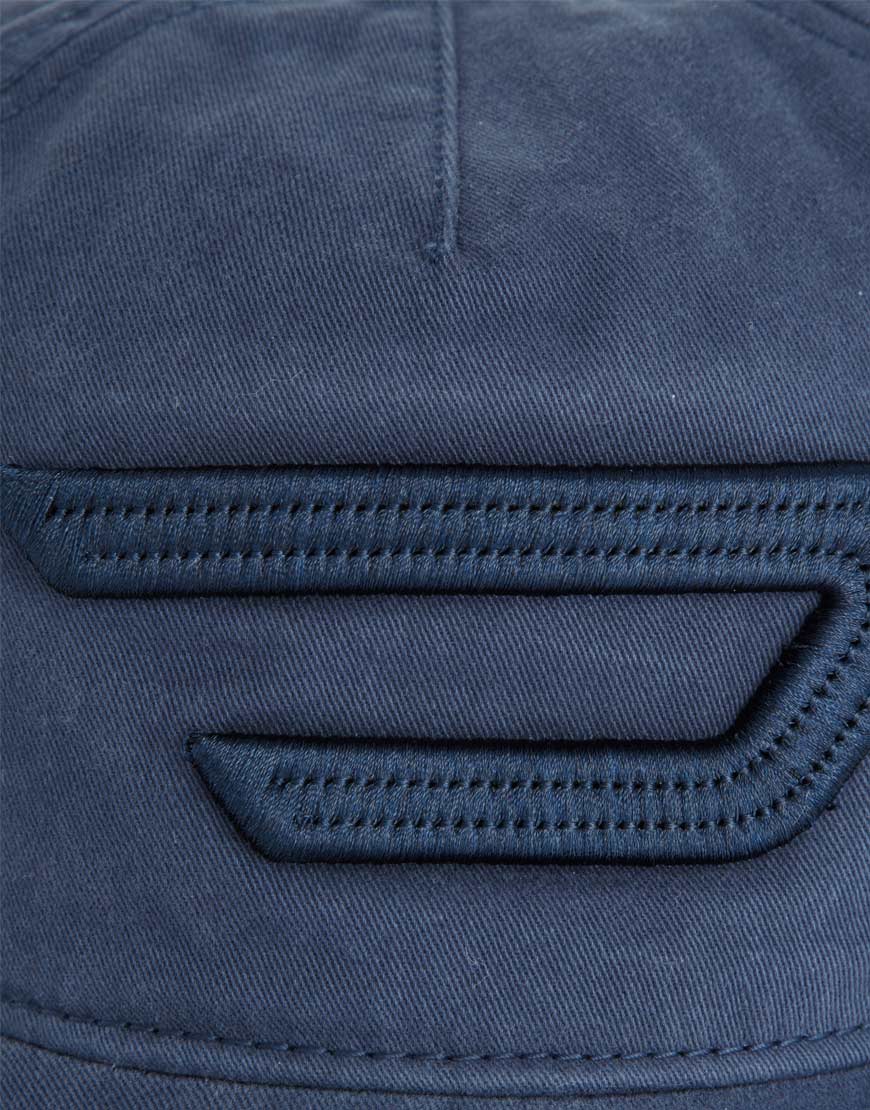 Diesel Cymon Logo Cap In Blue For Men Lyst