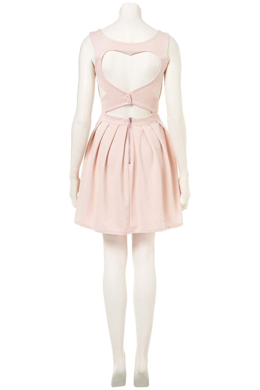 topshop heart dress