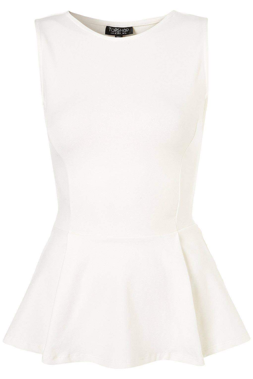 basic peplum top