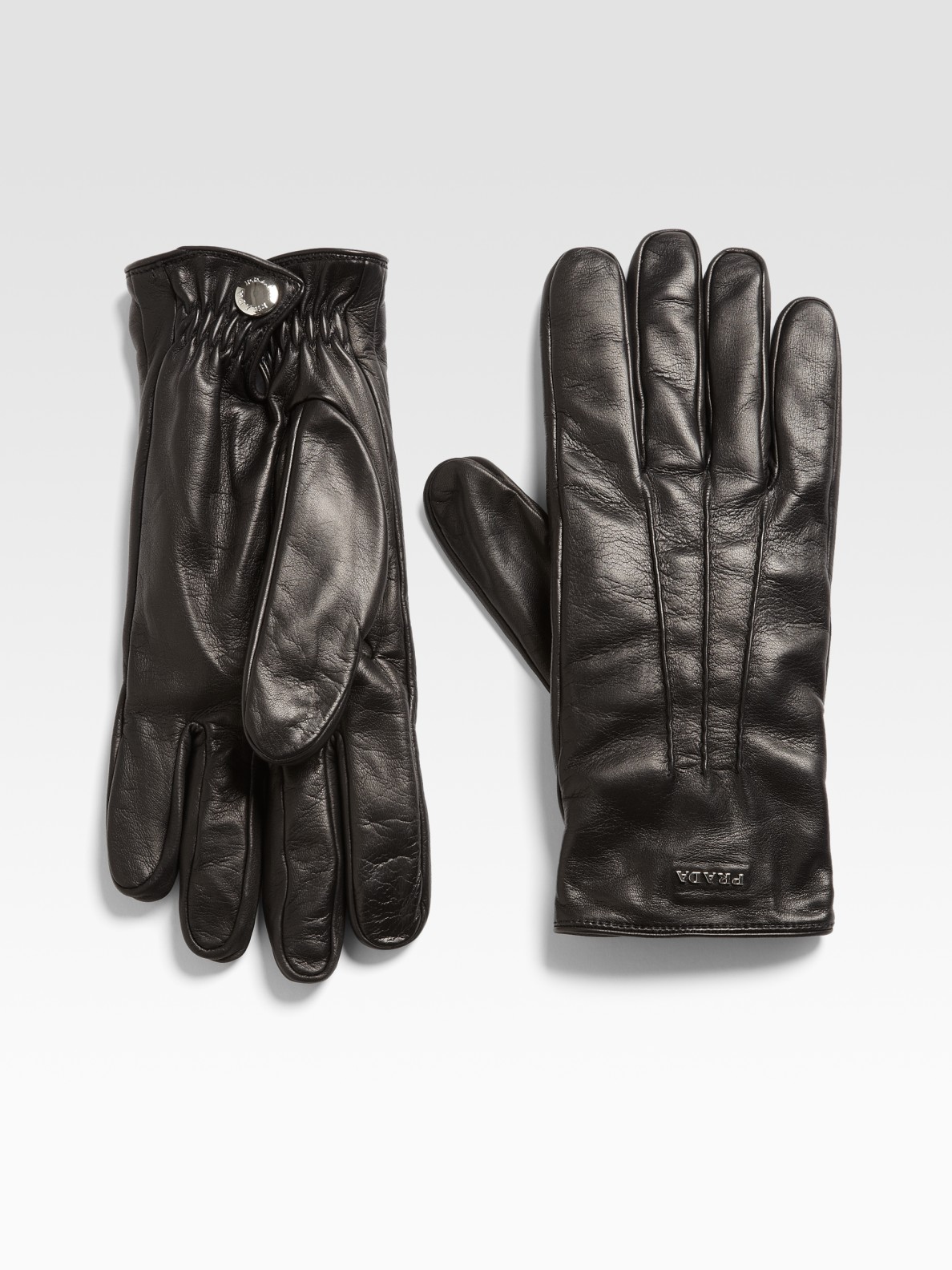 prada mens gloves