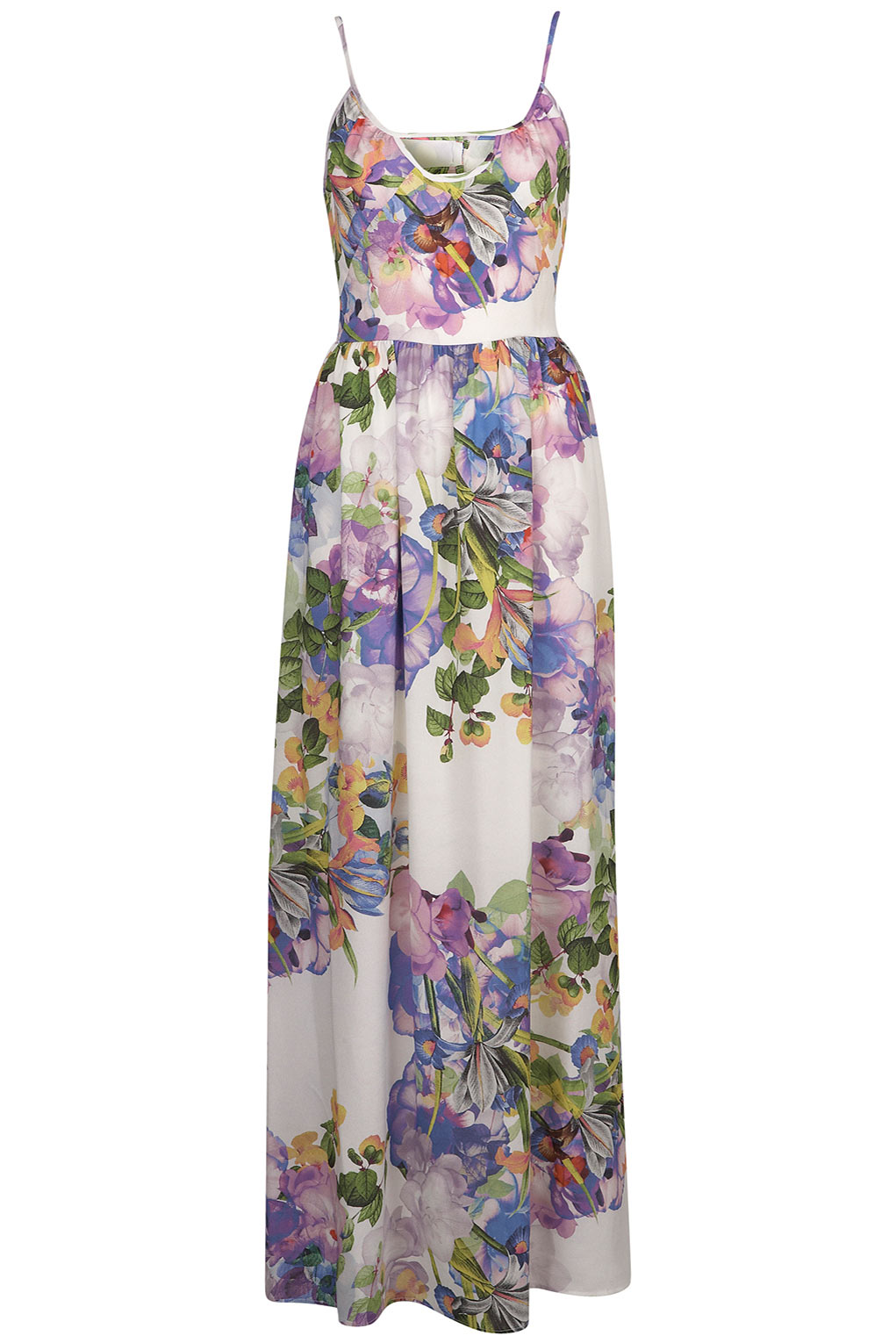 topshop floral maxi dress