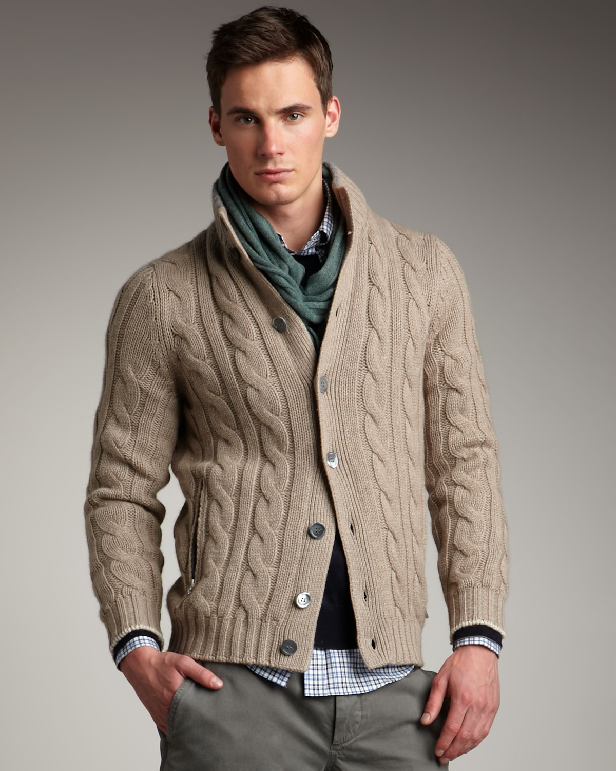 Mens Cable Cardigan Discount Sale, UP TO 55% OFF | aeris.es