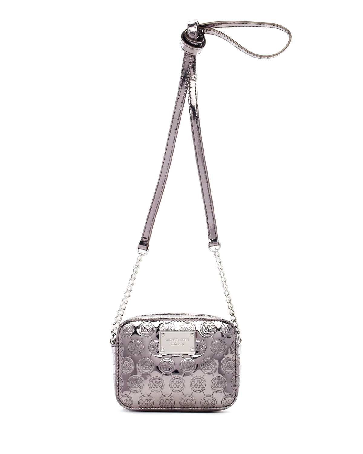 michael kors crossbody metallic