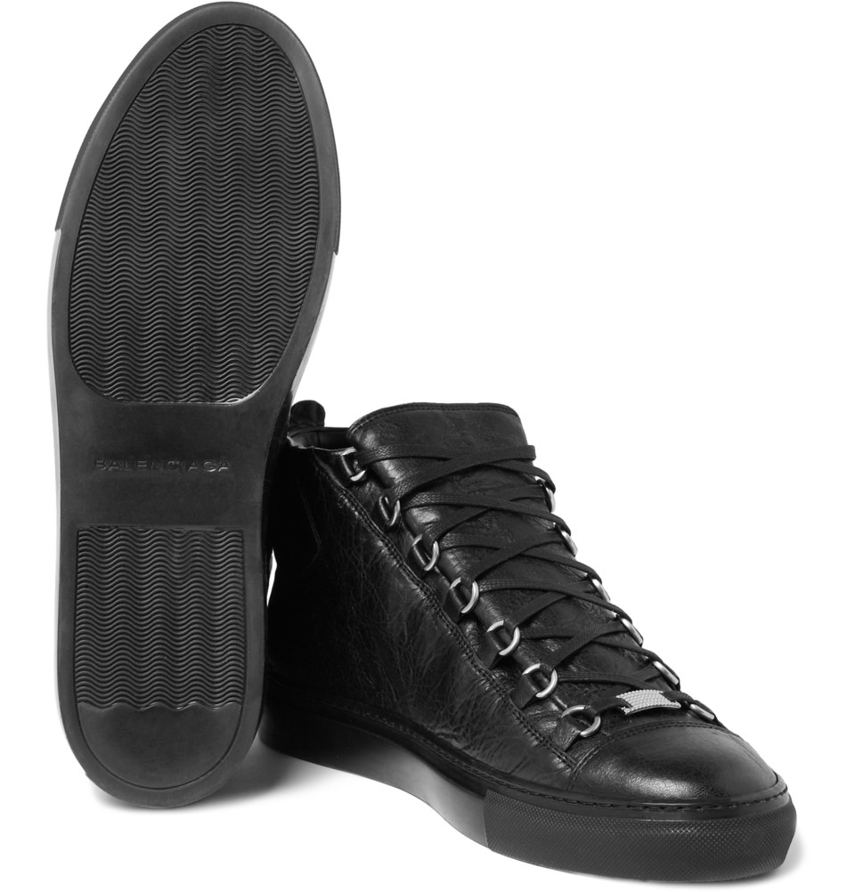 Balenciaga arena deals high top black