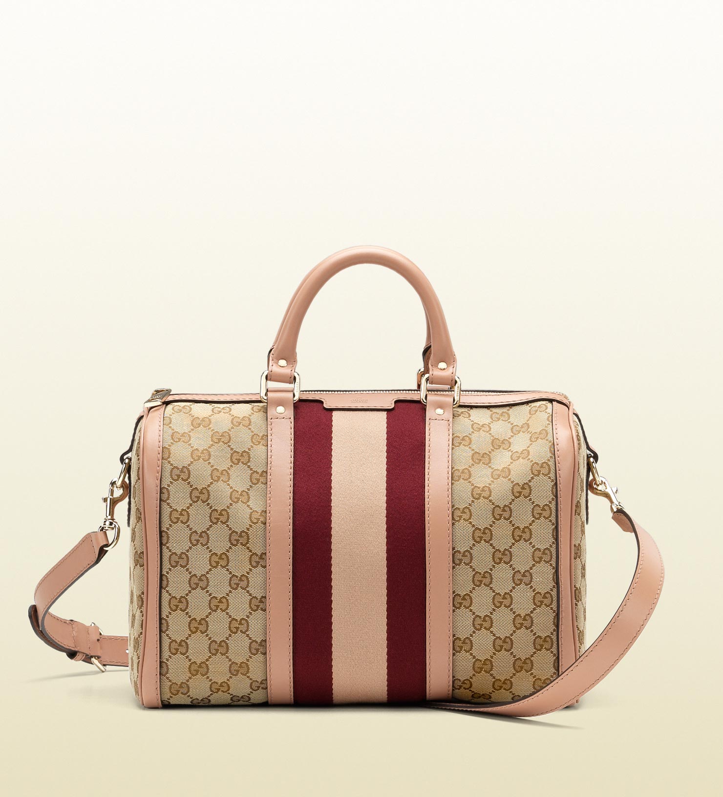 Gucci Vintage Web Boston Bag :: Keweenaw Bay Indian Community