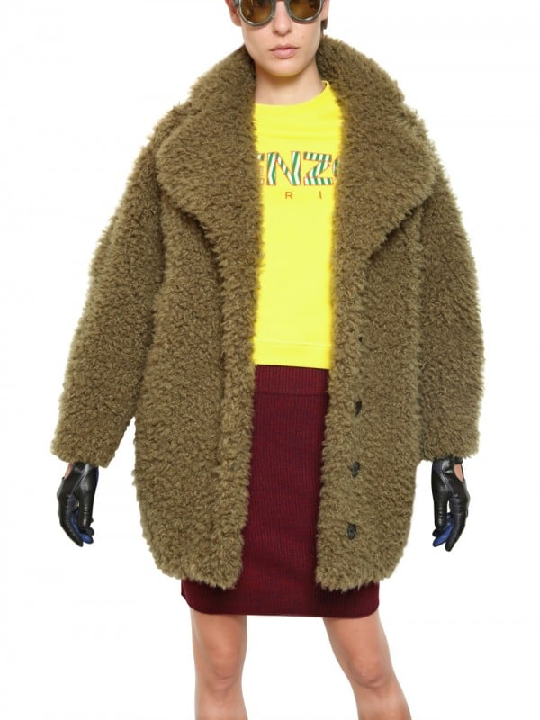 kenzo fur coat