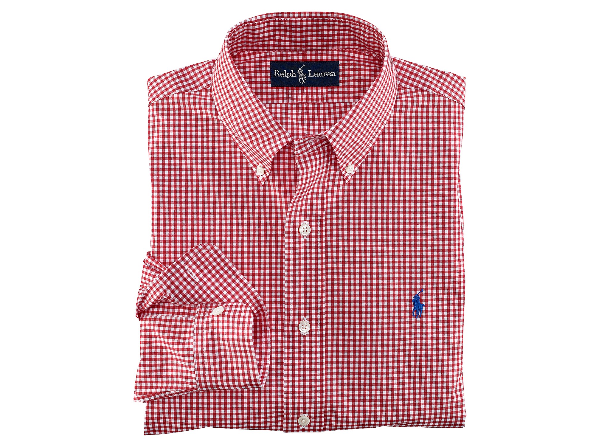 mens ralph lauren gingham shirt