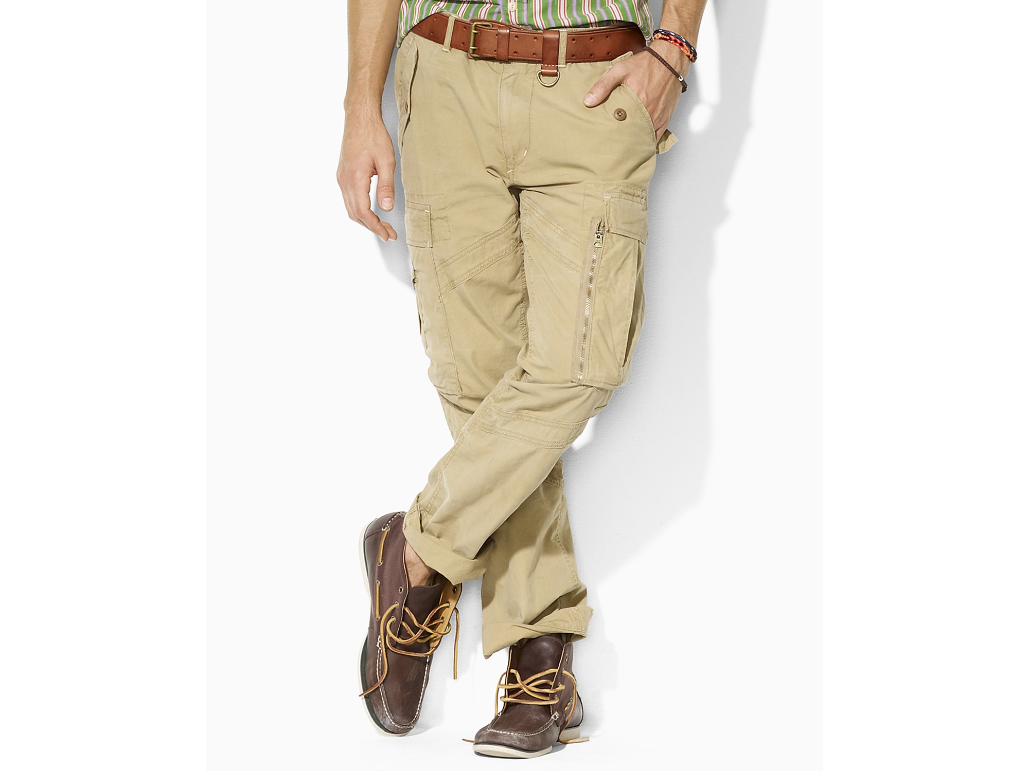 ralph lauren slim cargo pants