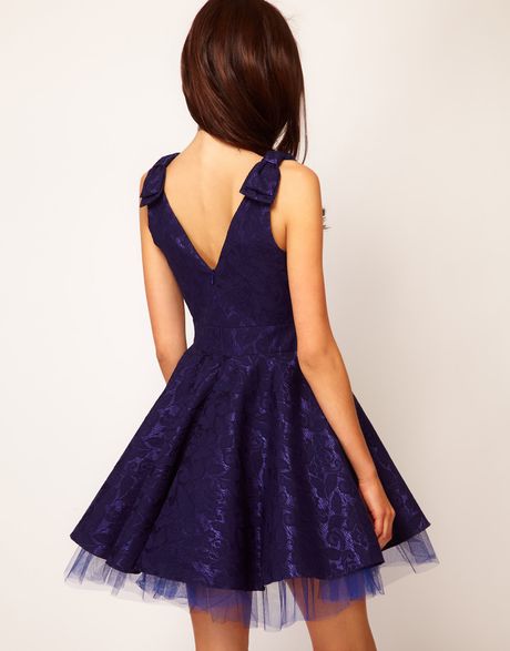 river island navy velvet dress