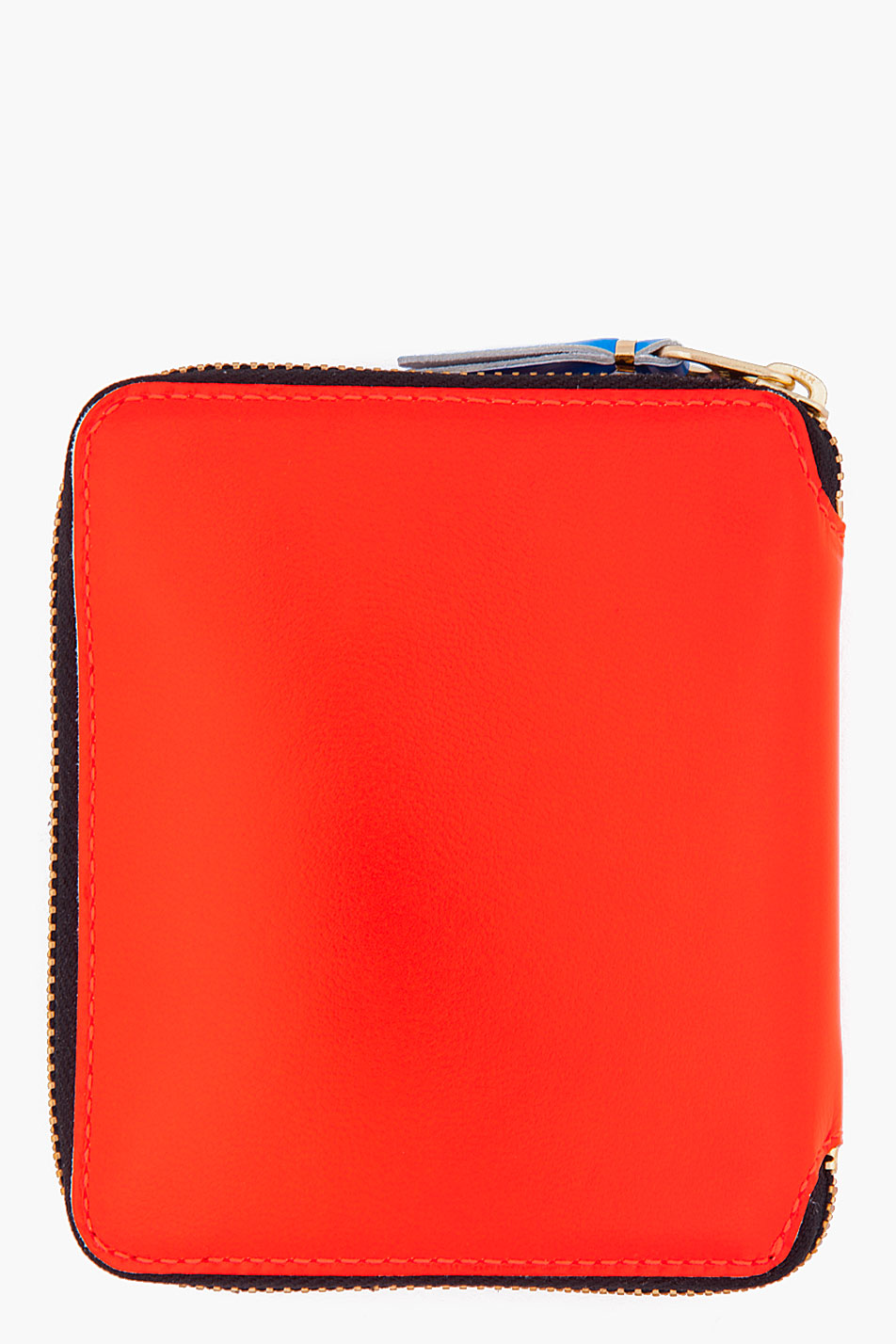 Comme des Garçons Neon Super Zip Wallet in Orange for Men Lyst