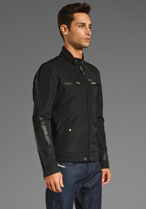 Diesel Jeffir Teflon Waterproof Jacket in Black for Men | Lyst