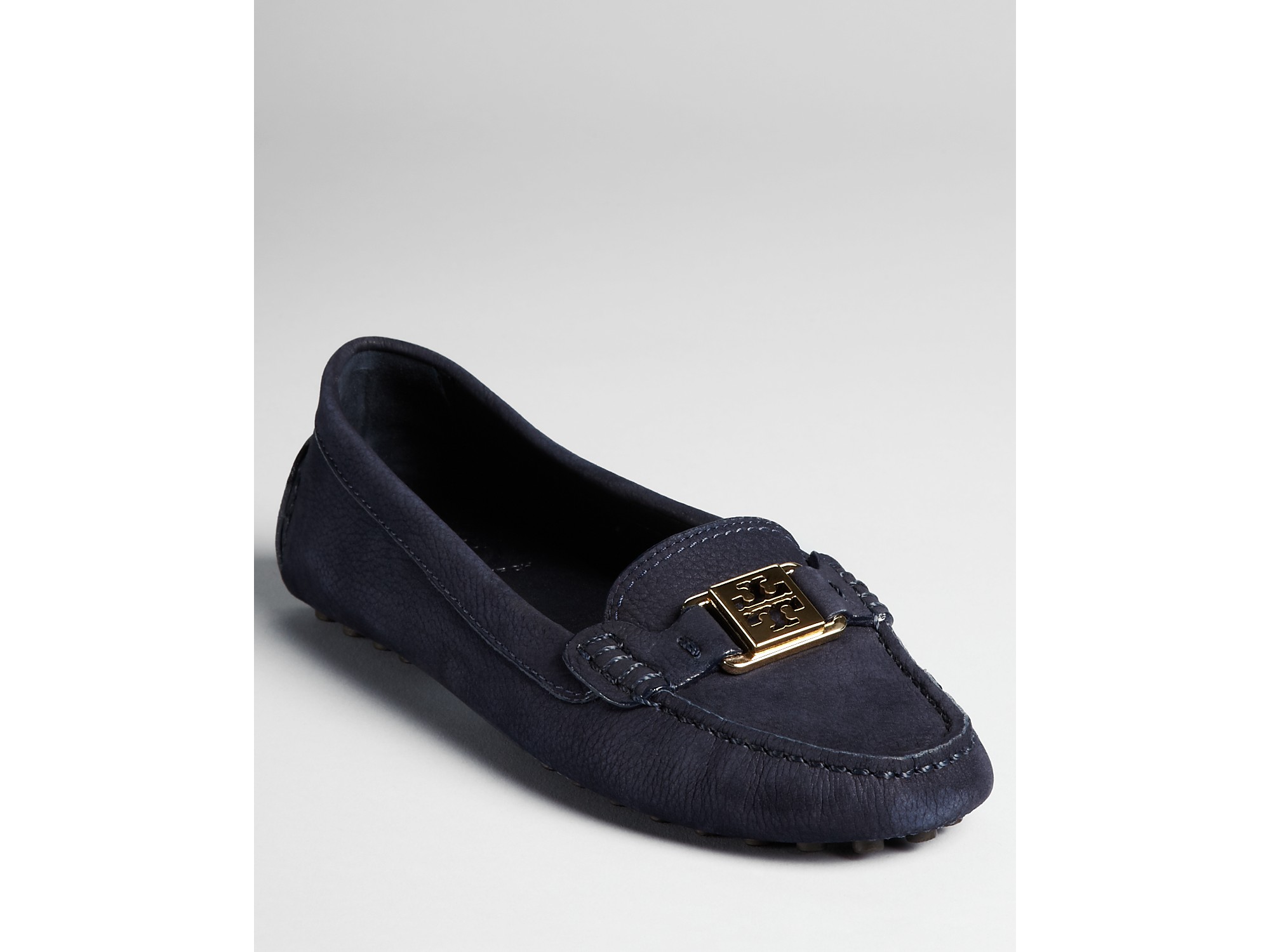 Tory Burch Loafers Kendrick Driving Moc in Blue - Lyst