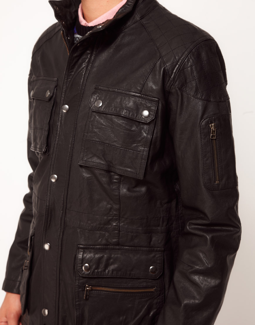 black jacket with pockets