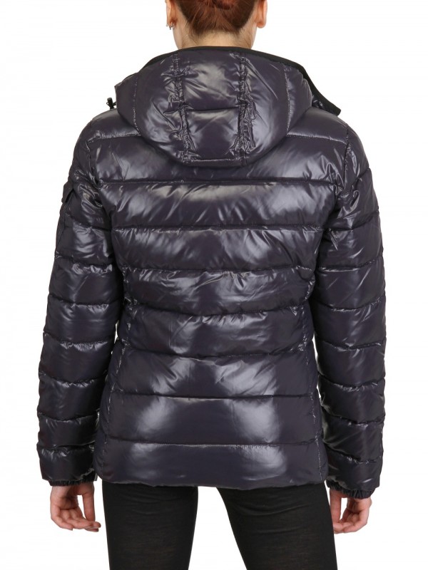 shiny nylon down jacket