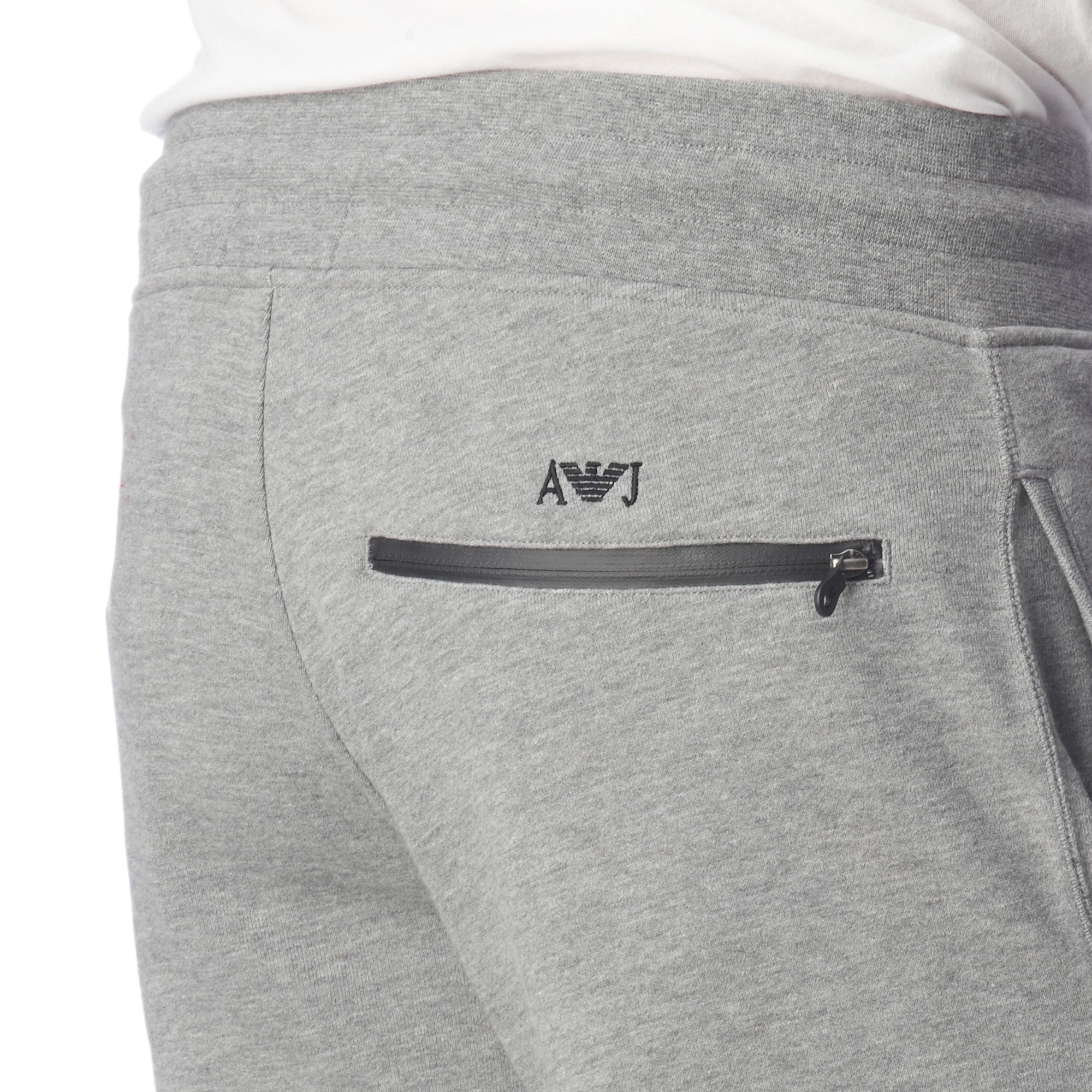 armani jeans logo jogging bottoms