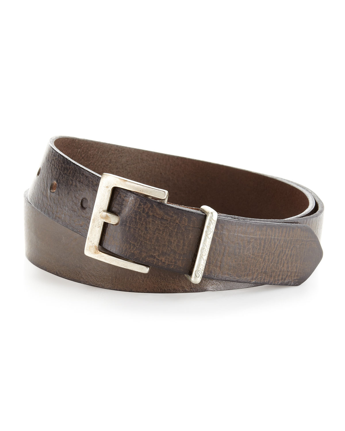 diesel belt leather
