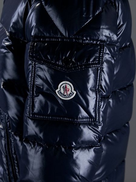Moncler Maya Padded Jacket in Blue for Men | Lyst