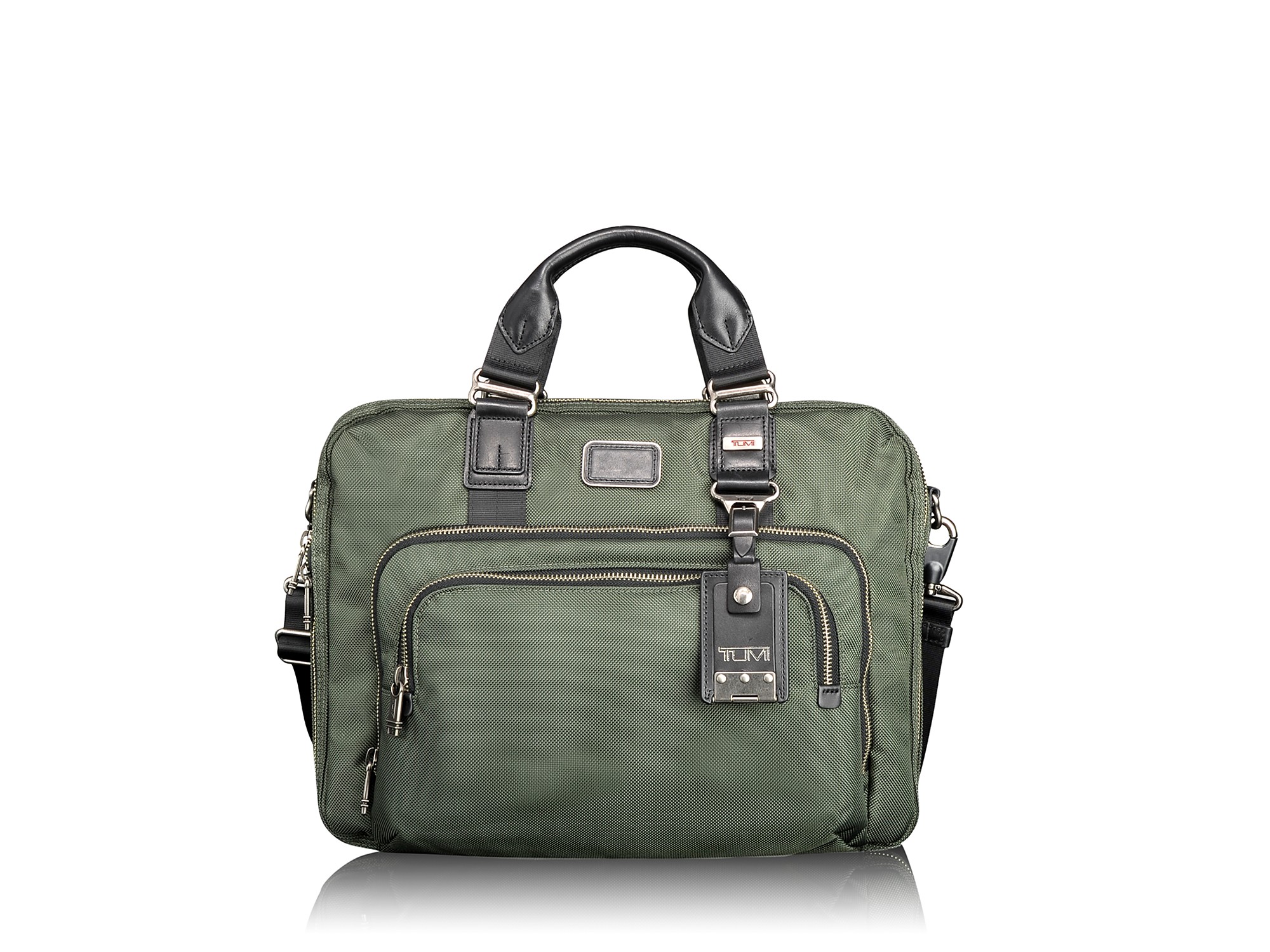 tumi alpha bravo green