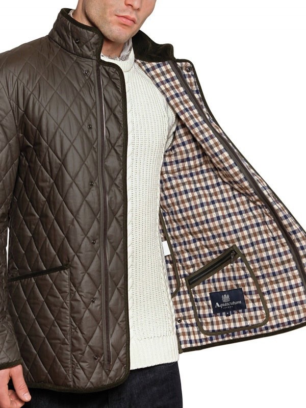 husky quilted jacket