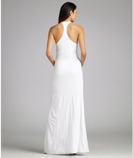 womens racerback maxi dress