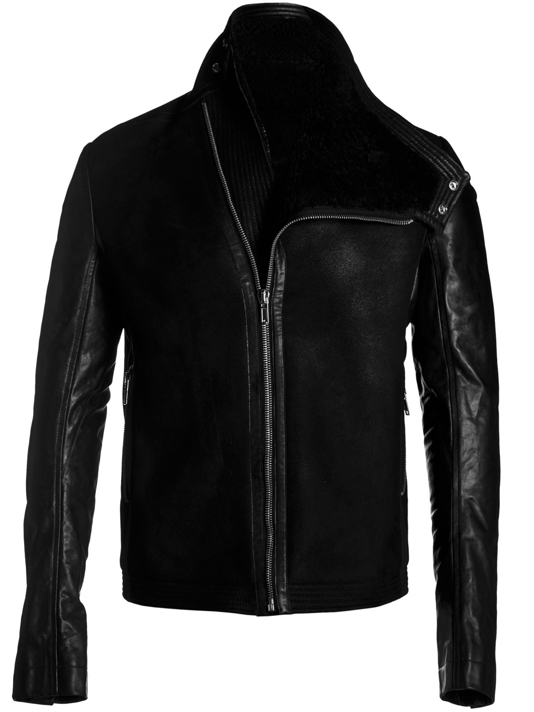 Lyst - Rick Owens Rick Owens Mens Calfskin and Lamb Leather Mountain