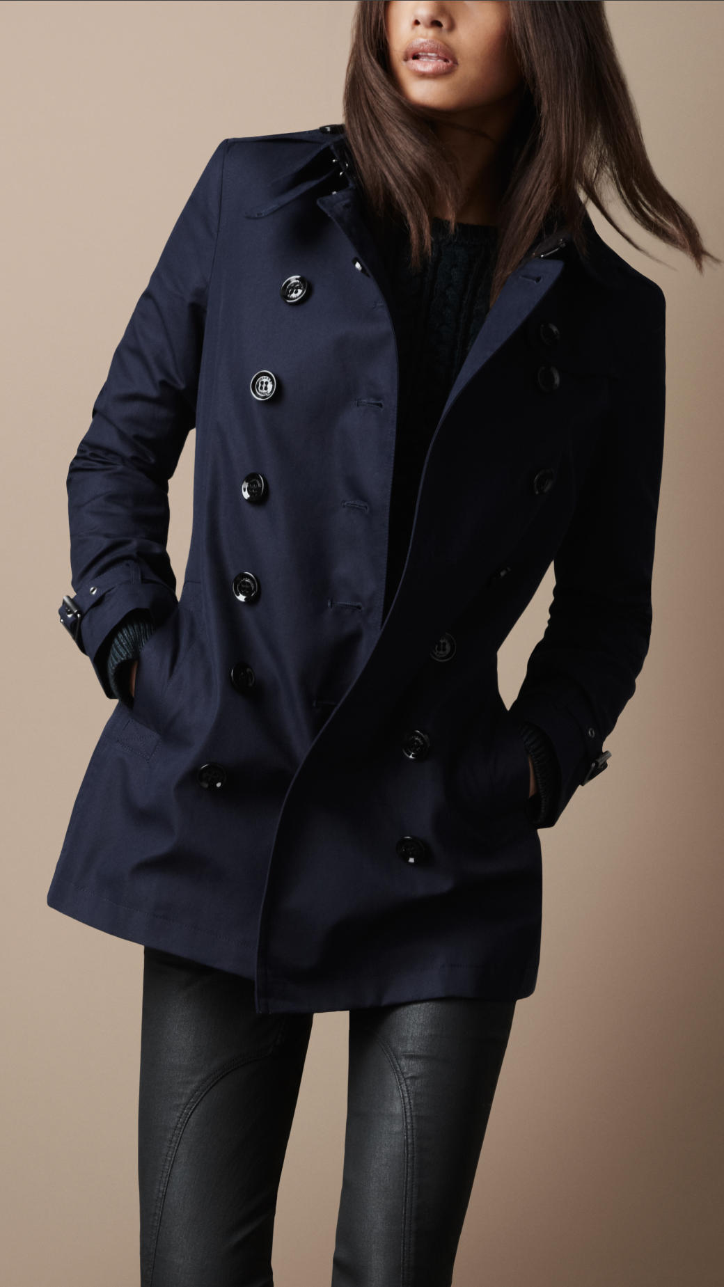 Burberry hotsell short mac