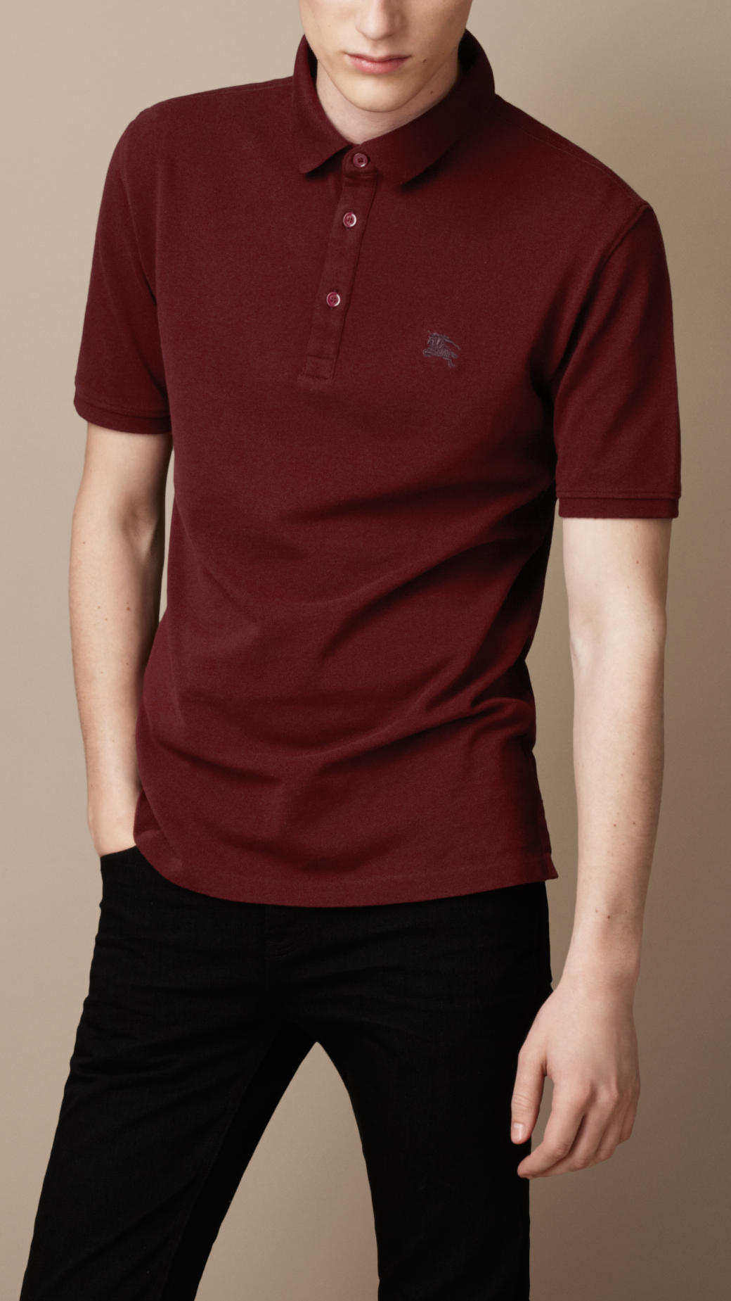 burberry polo sale men's