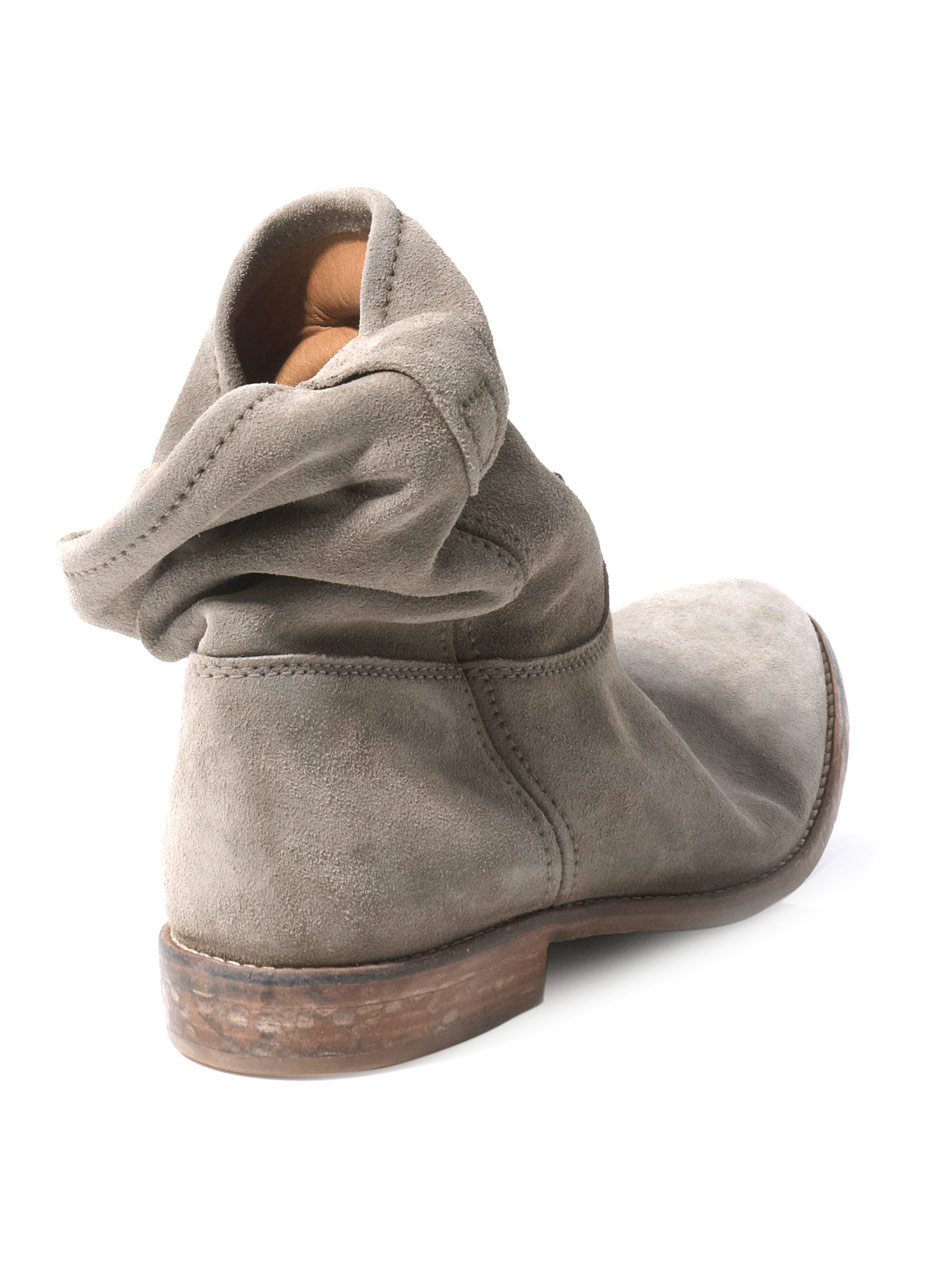 Isabel marant Jenny Leather Boots in Gray (grey) | Lyst